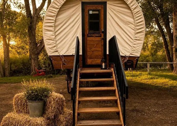Holiday home Scenic Riverfront Wagon Retreat Near Wind River Range In Dubois, Wyoming Dubois